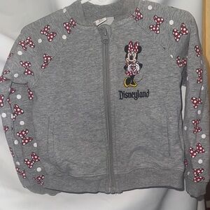 Disney Gray Minnie Mouse Kids Sweatshirt